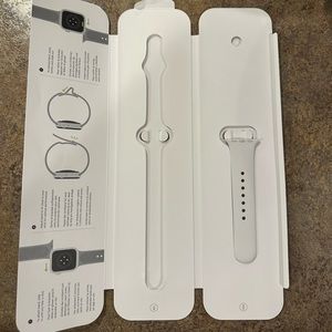 Apple - Replacement White Watch Band Size Med/NEW!